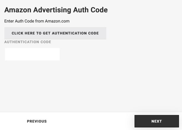 Obtain auth code